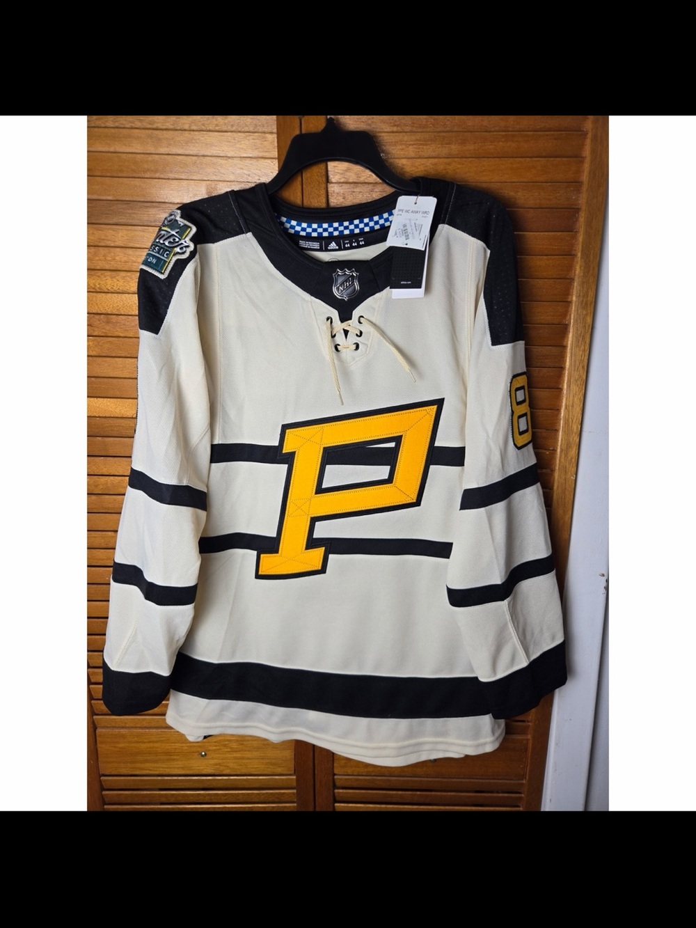 Adidas Pittsburgh Penguins Dumoulin 2023 Winter Classic Jersey Size 44